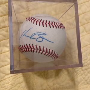 Kevin Brown, Florida‎ Marlins pitcher autograph 1996.